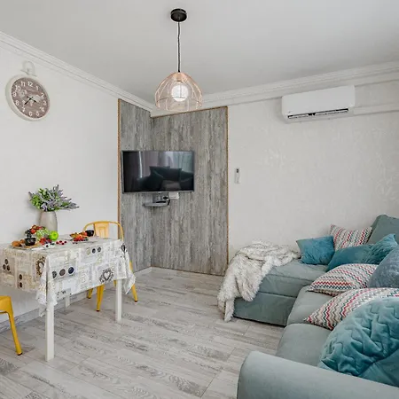 1 минута до пляжа, кондиционер, барбекю, Wi-fi