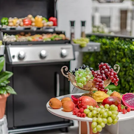 Apartament 1 минута до пляжа, кондиционер, барбекю, Wi-fi