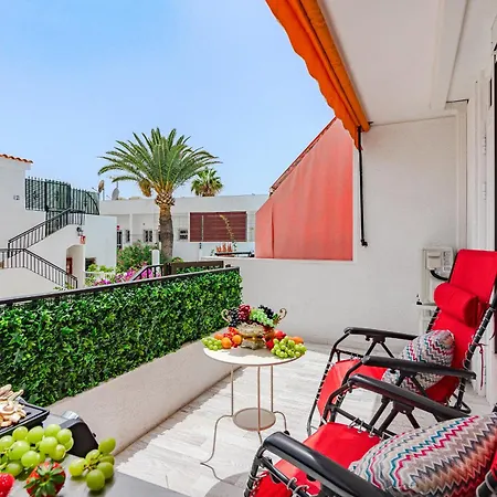Apartament 1 минута до пляжа, кондиционер, барбекю, Wi-fi Playa de las Americas (Tenerife)